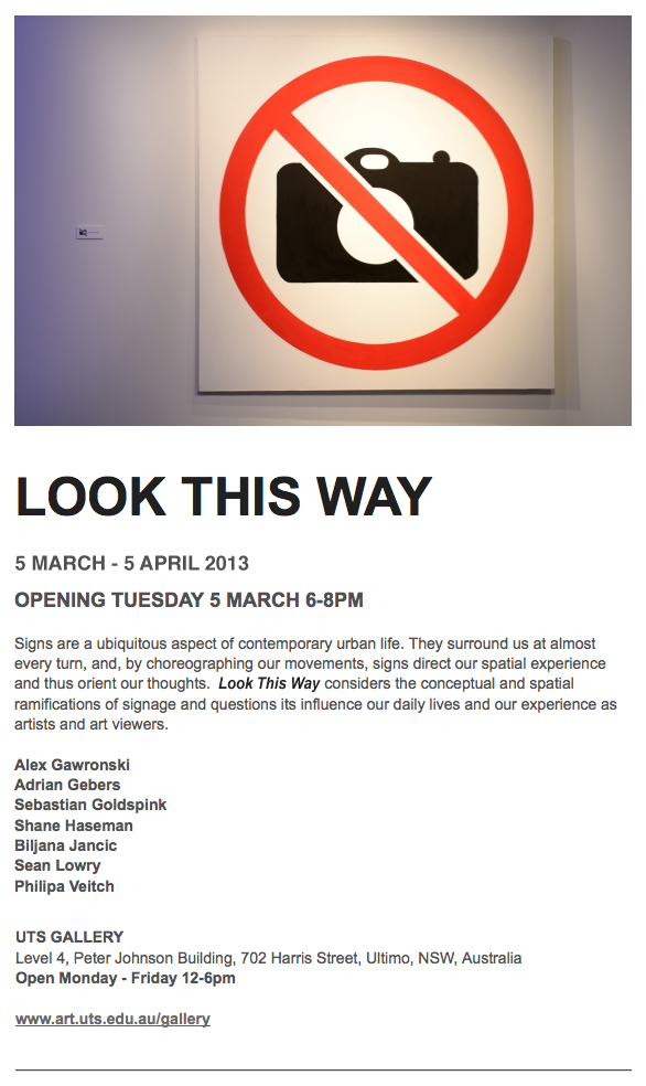 Look This Way invite