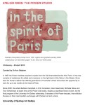 Power, Paris Atelier&nbsp;invite