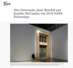 Alex Gawronski NAVA Fellowship&nbsp;2018